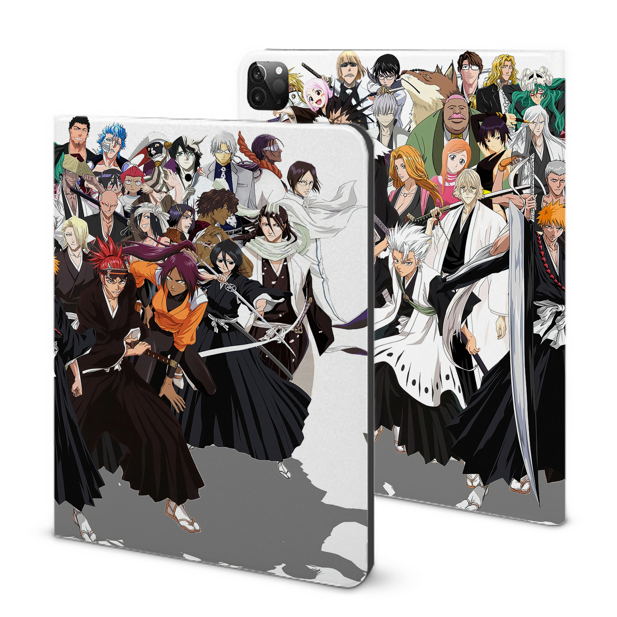 （画像用） ブリーチ BLEACH IPadケース ペンホルダー付き ブックスタイルデザイン